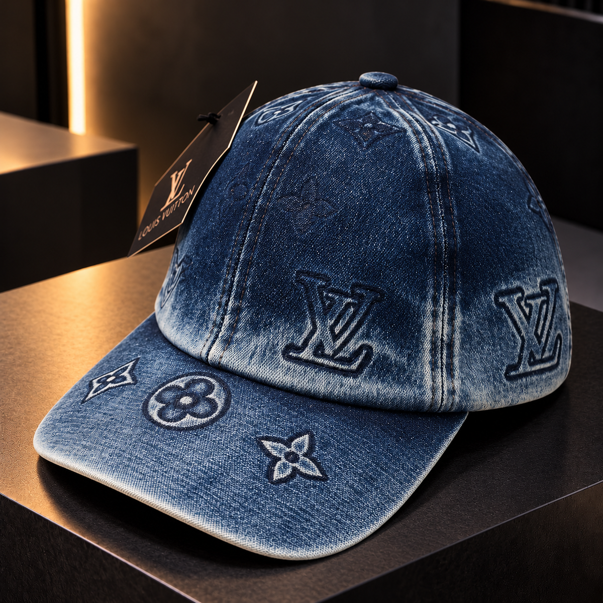 Boné Louis Vuitton - Azul